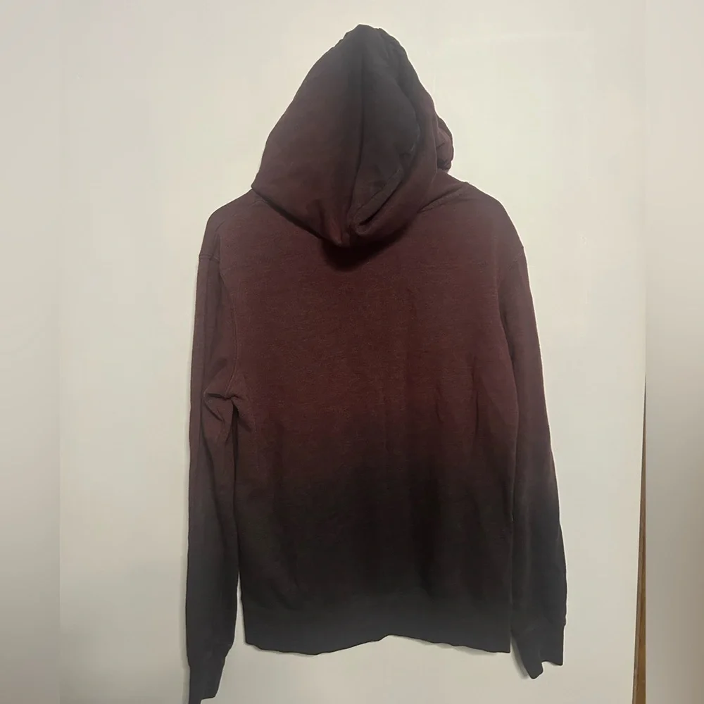 tentree Men's Maroon Hoodie Sweater - Picture 3 of 7
